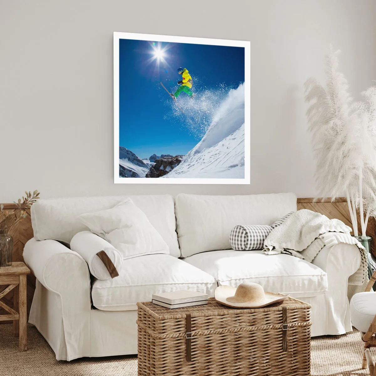 Poster - Dansând cu munții - 40x40 cm