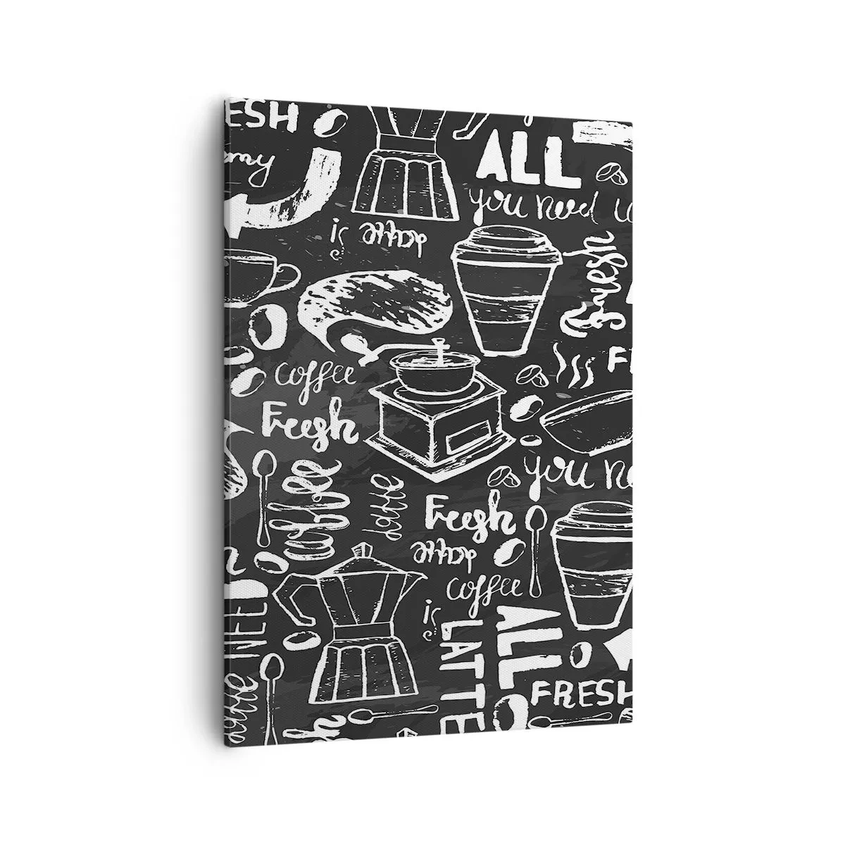 Tablou pe pânză - All you need is… - 50x70 cm