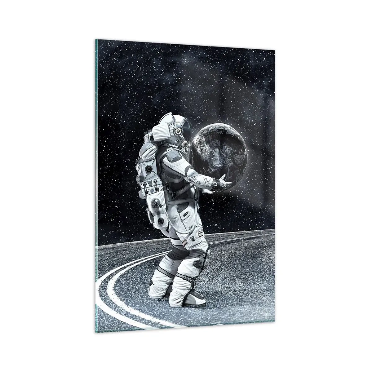 Tablou pe sticlă - Pe Calea Lactee - 80x120 cm