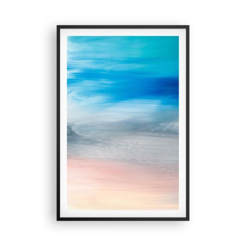 Poster în ramă neagră - Elemente: aer - 61x91 cm