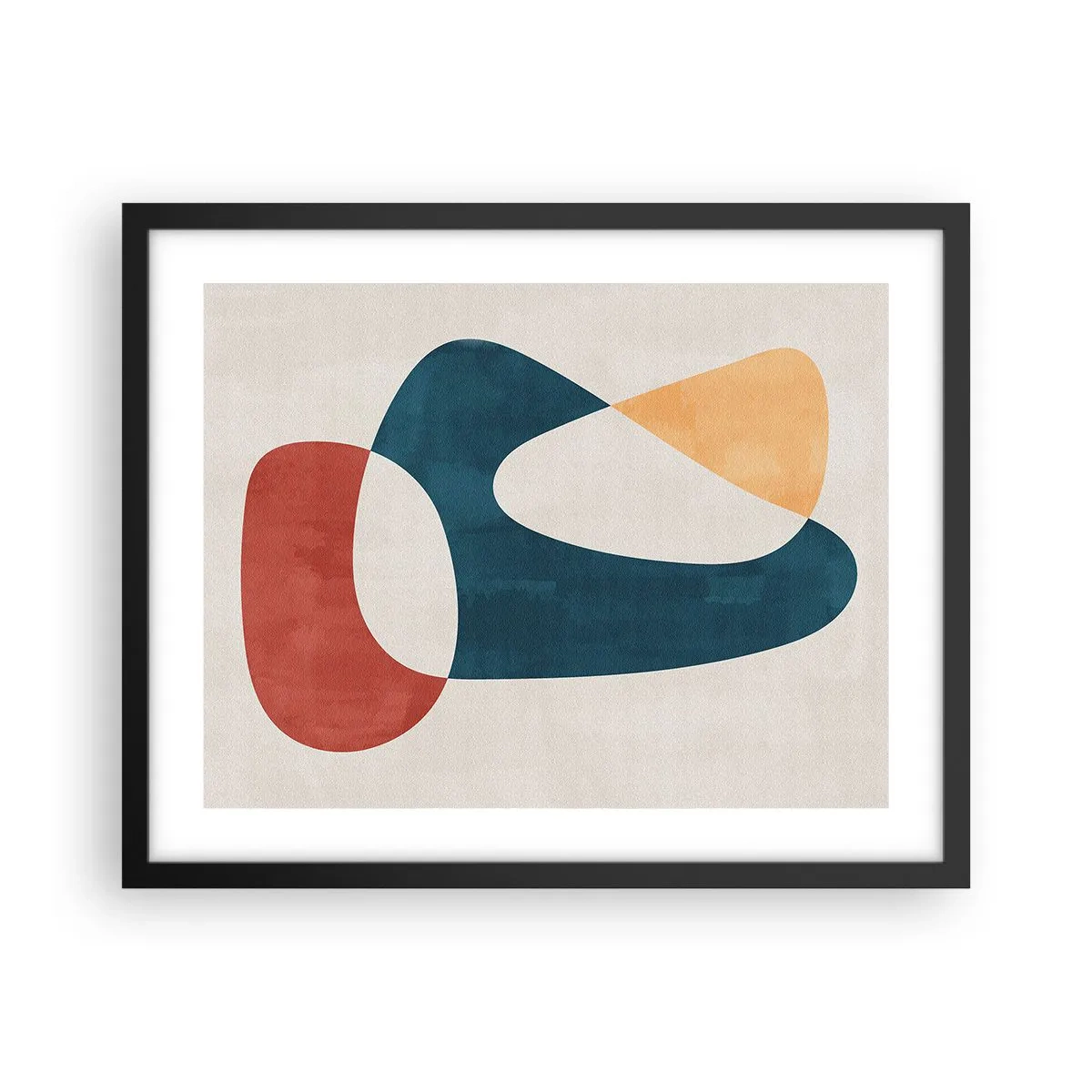 Poster în ramă neagră - Influențe și metamorfoze - 50x40 cm