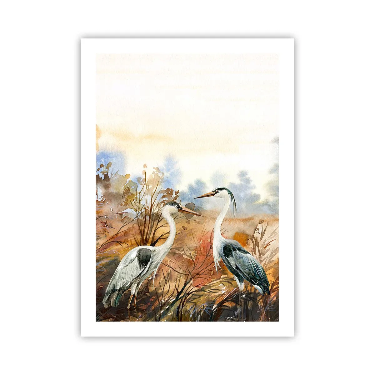 Poster - Încotro în toamnă? - 50x70 cm