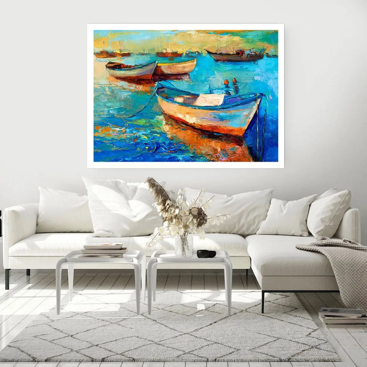 Poster - Într-un golf de aur - 50x40 cm