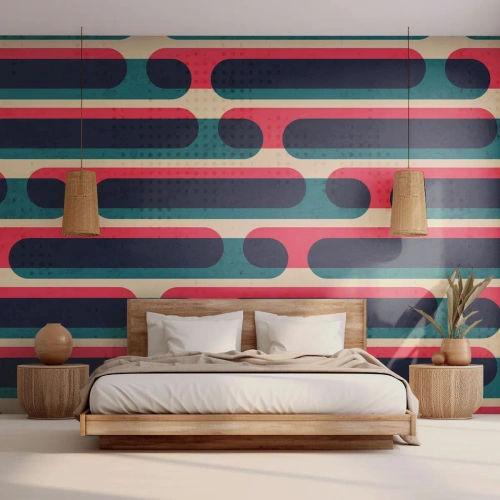 Tapet Premium Canvas - Înăuntru și înainte - Abstracția, Bucată, Artă Modernă - 500x350 cm