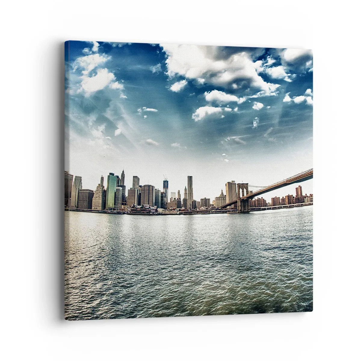 Tablou pe pânză - Insula de sticlă - 40x40 cm