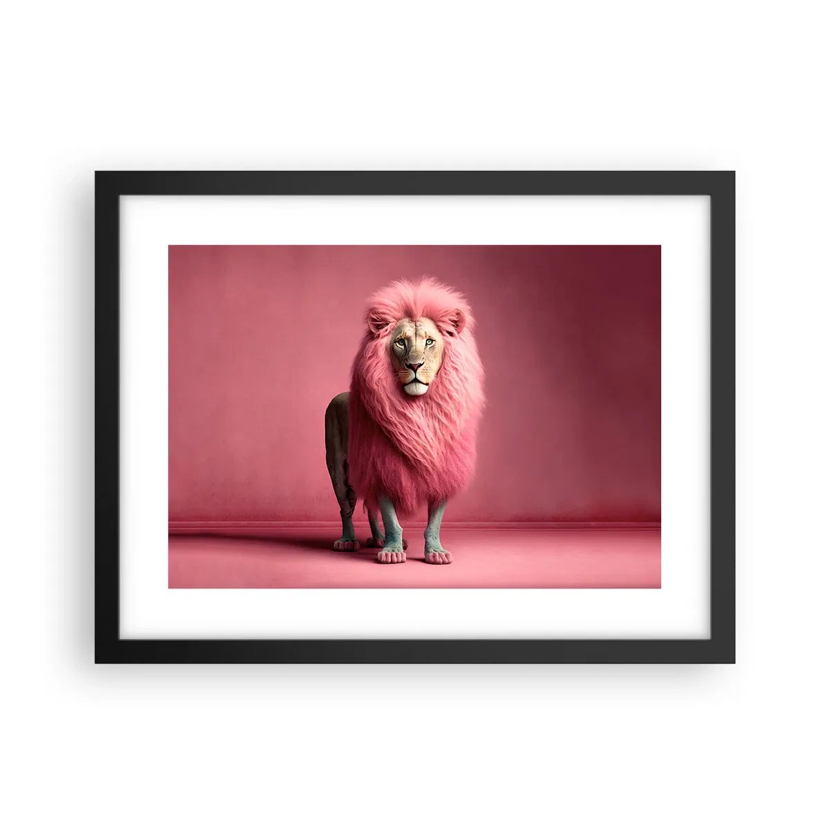 Poster în ramă neagră - Și nu-ți mai este frică - 40x30 cm