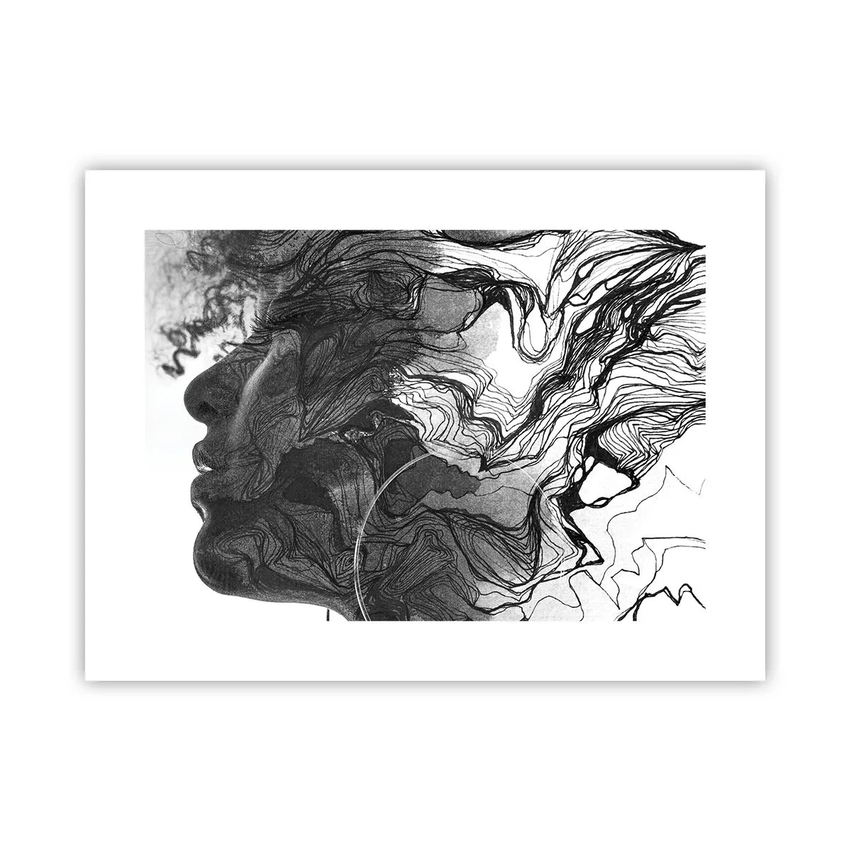 Poster - Încurcată în vise - 40x30 cm
