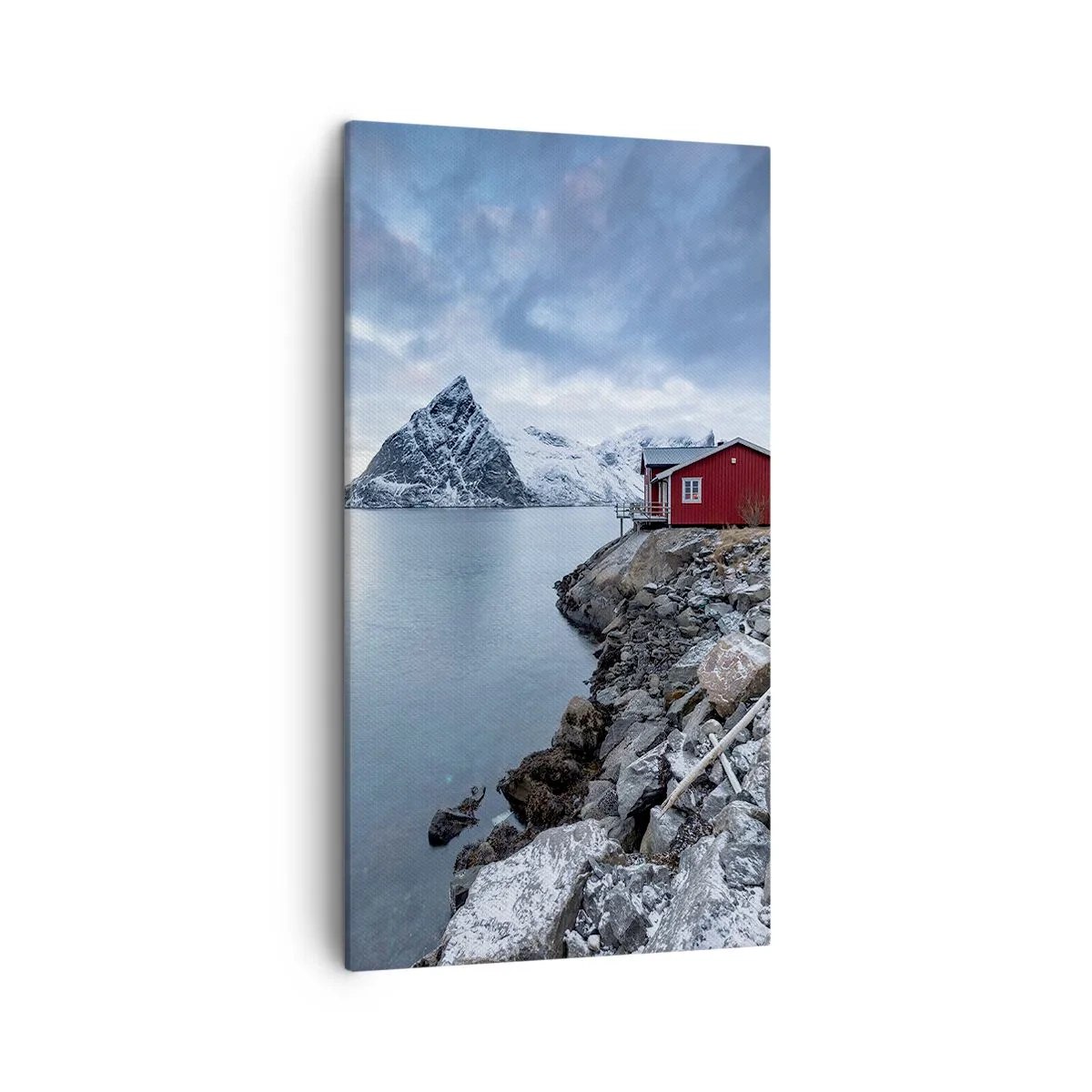 Tablou pe pânză - Refugiu scandinav - 45x80 cm