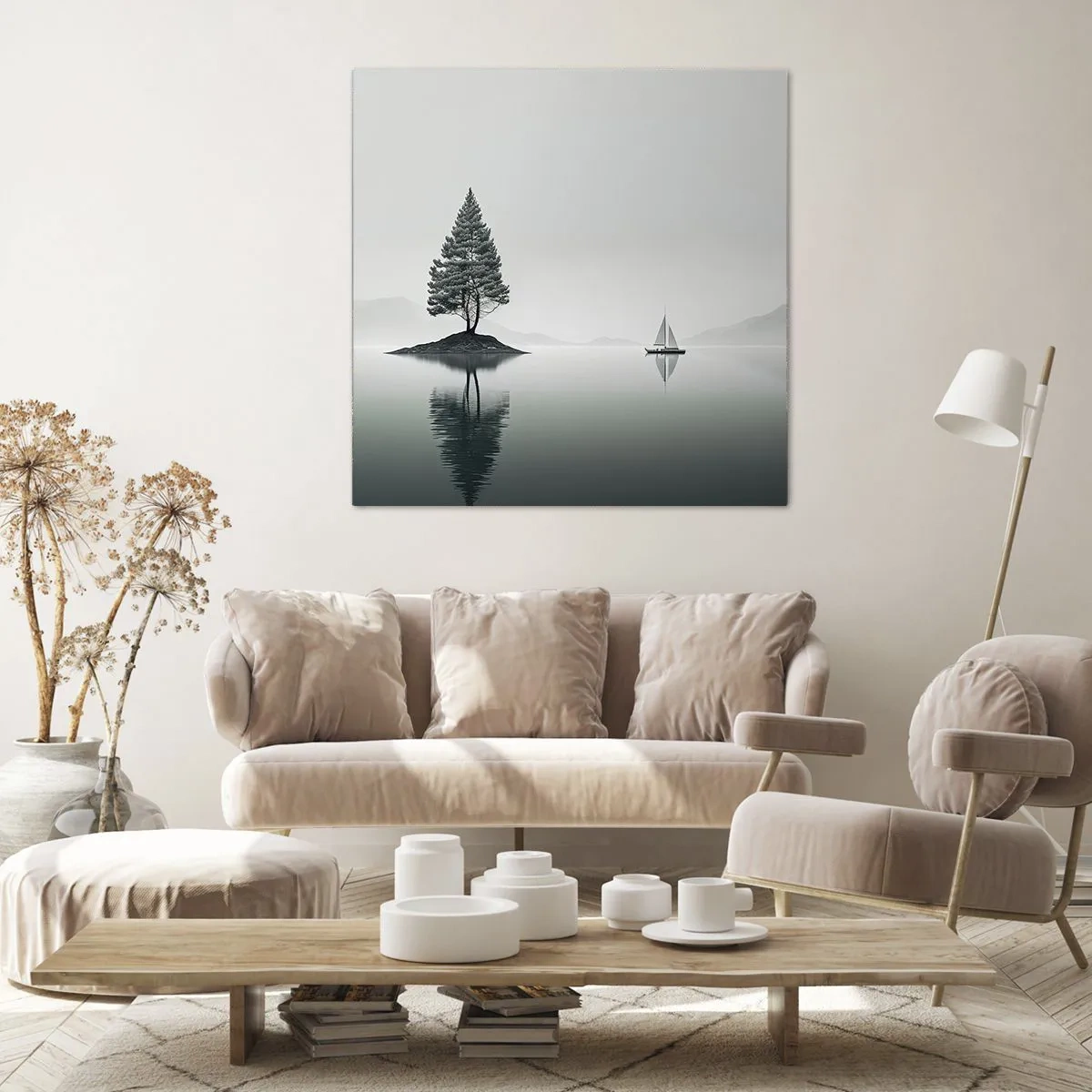 Tablou pe pânză - Visând cu ochii deschiși - 70x70 cm