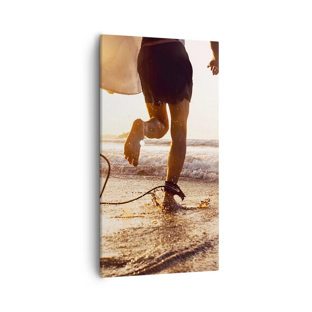 Tablou pe pânză - Pentru a întâmpina valul - 55x100 cm