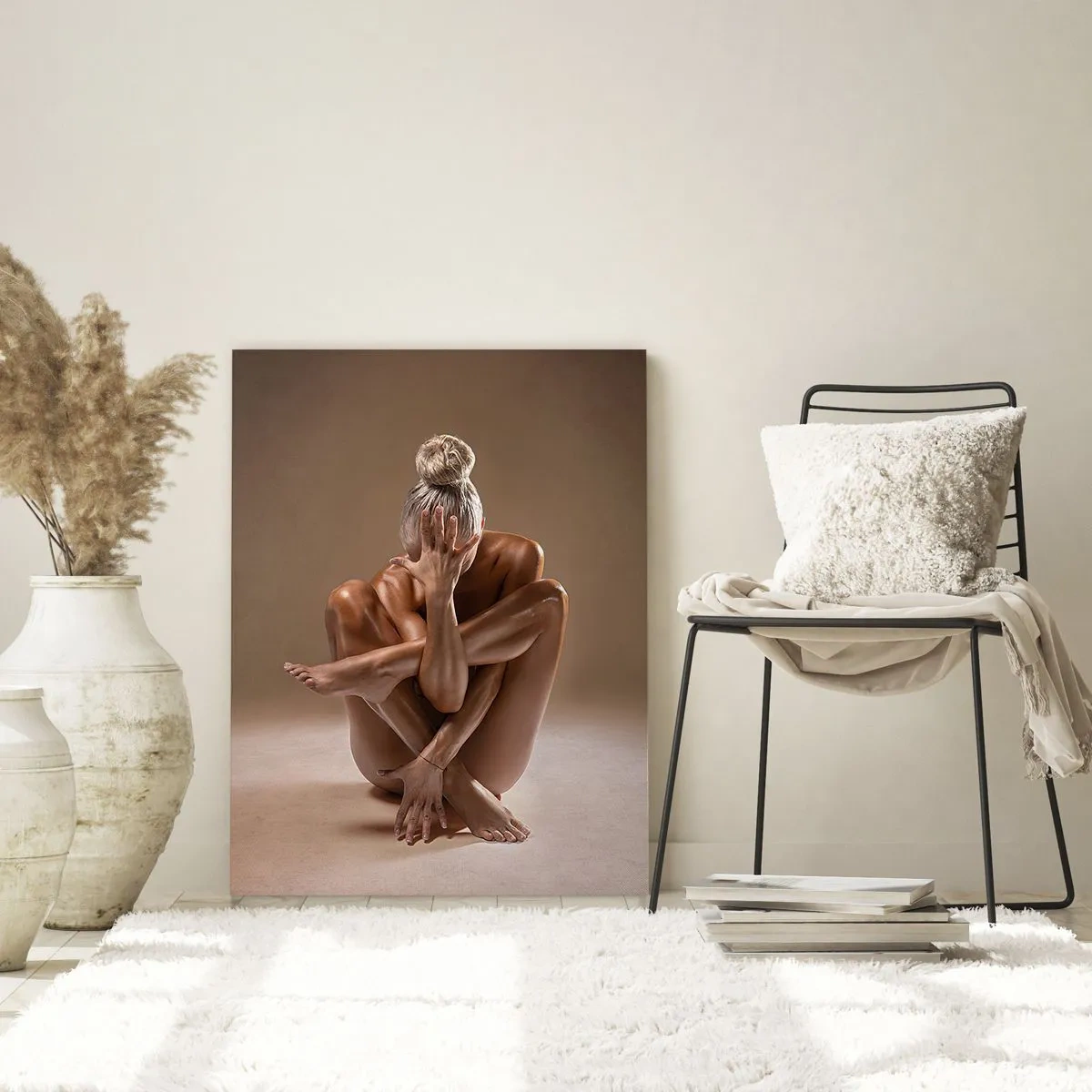 Tablou pe sticlă - Unitatea trupului și a spiritului - 80x120 cm