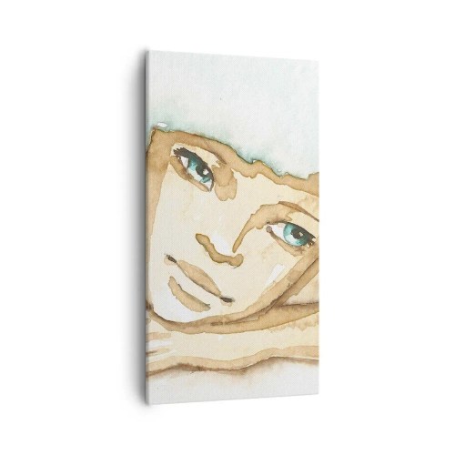 Tablou pe pânză - Copacul poeziei crește din tăcere - 55x100 cm