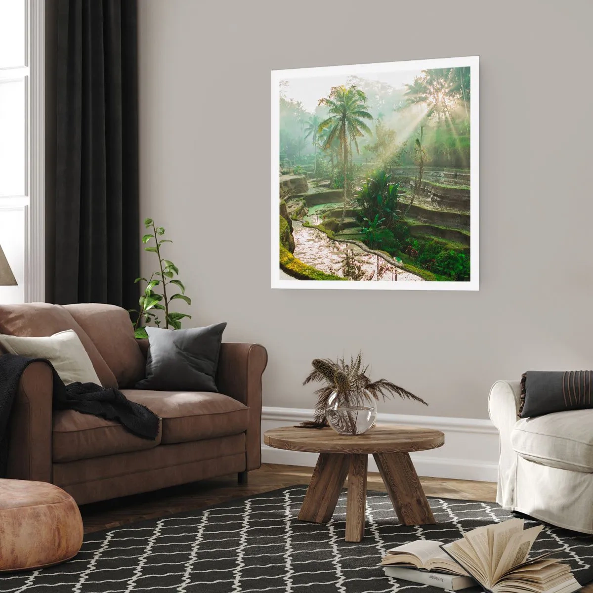 Poster - Crescând la soare - 50x50 cm