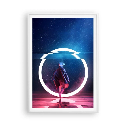 Poster în ramă albă - Între lumi - 70x100 cm