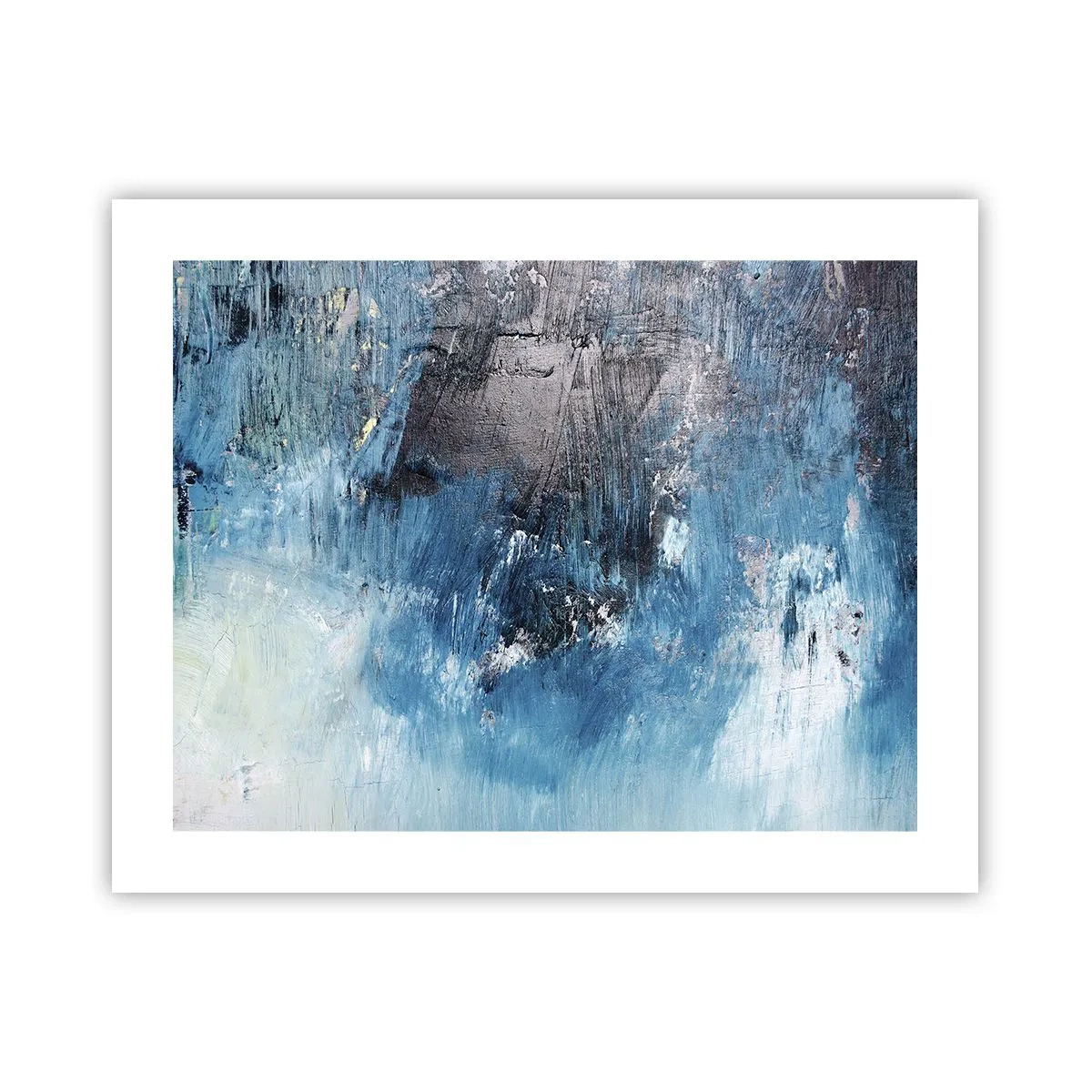 Poster - Rapsodie albastră - 50x40 cm