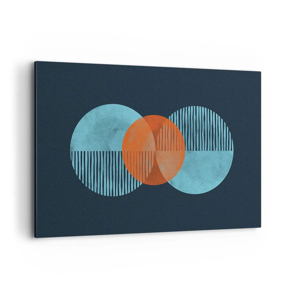 Tablou pe pânză - Compoziție simetrică - 120x80 cm