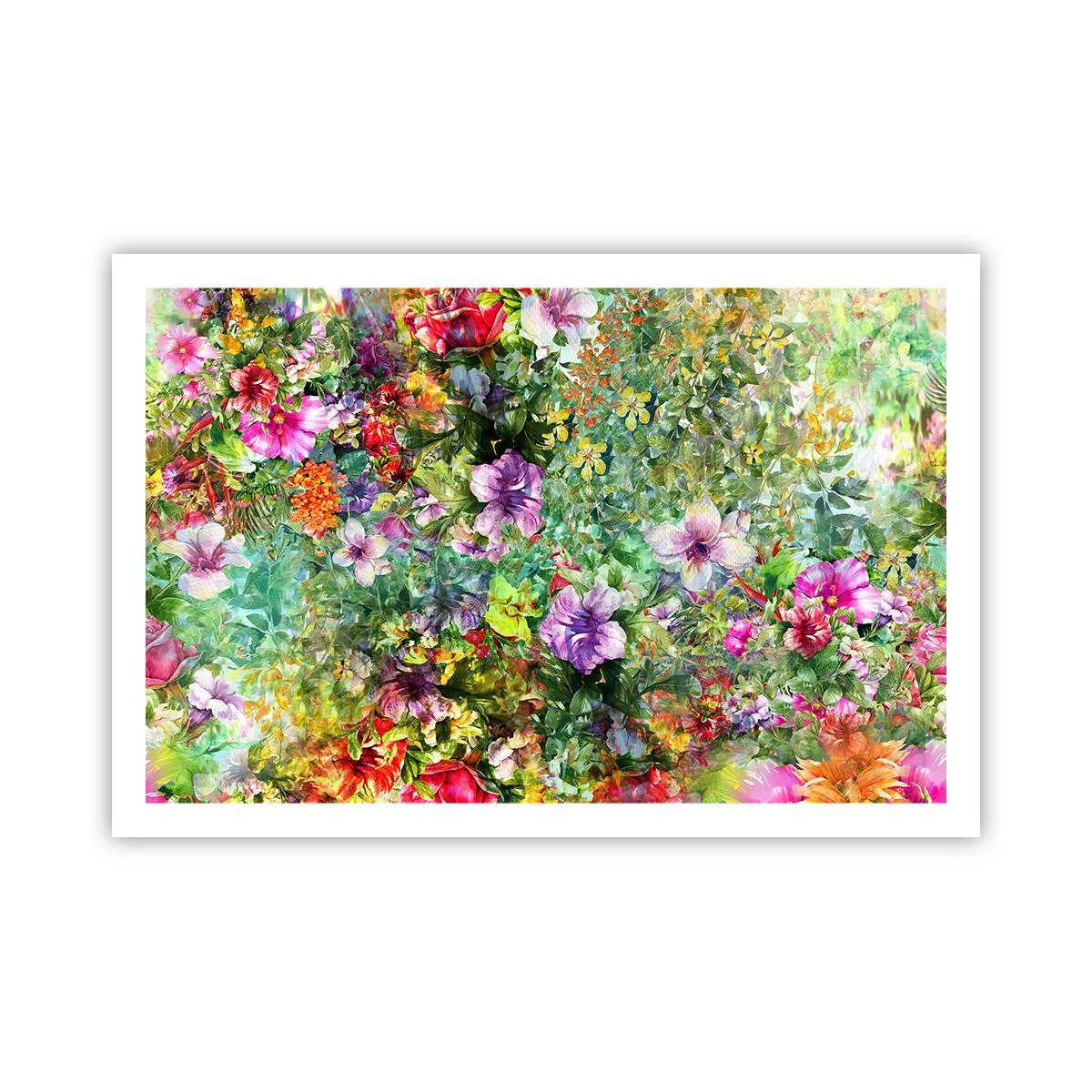 Poster - Să ne pierdem în flori - 91x61 cm