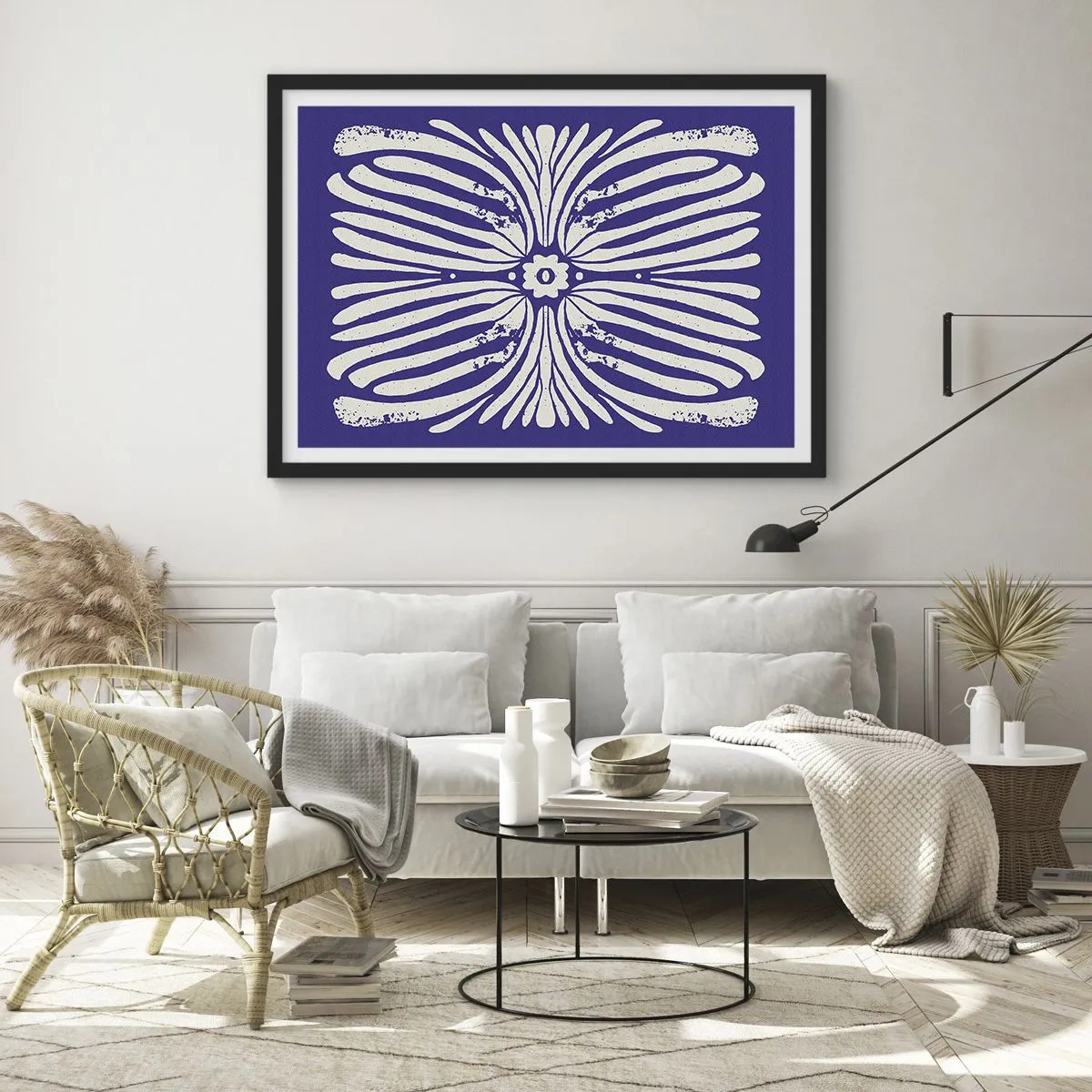 Poster în ramă neagră - Inspirații etnice - 70x50 cm