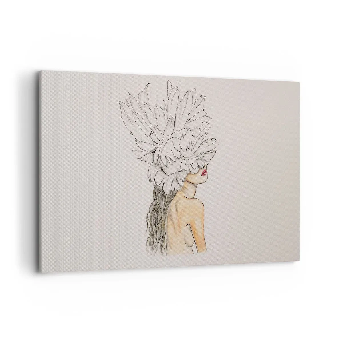 Tablou pe pânză - Frumusețe încoronată - 120x80 cm