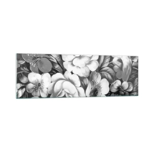 Tablou pe sticlă - Frumoase chiar și în gri - 160x50 cm