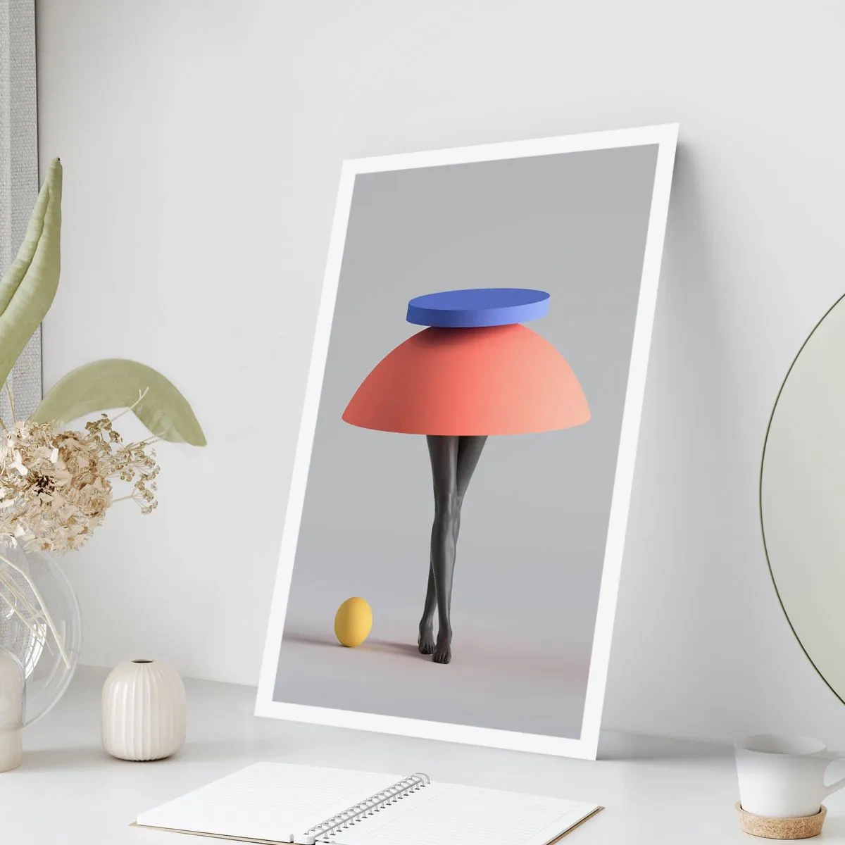 Poster - Compoziție suprarealistă - 61x91 cm