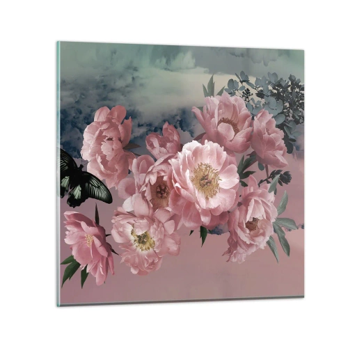 Tablou pe sticlă - Apogeul romantismului - 70x70 cm