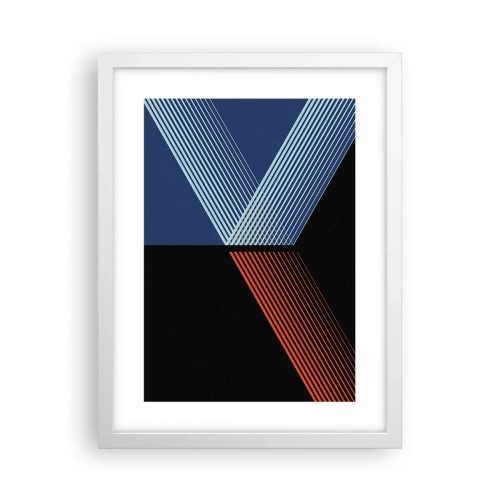 Poster în ramă albă - O poveste simplă - 30x40 cm