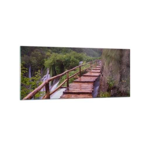 Tablou pe sticlă - Frumusețe de necrezut - 120x50 cm