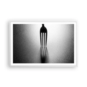 Poster în ramă albă - Lumină și umbră - 91x61 cm