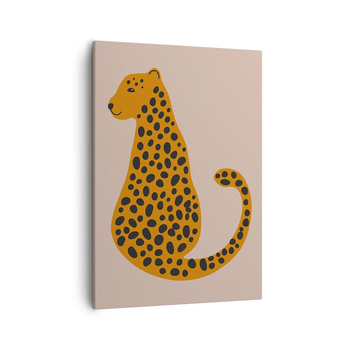 Tablou pe pânză - Modelul leopard este tot timpul la modă - 50x70 cm