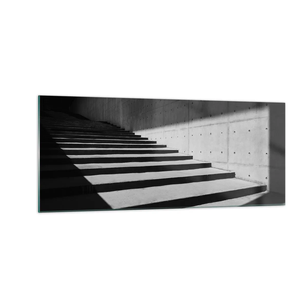 Tablou pe sticlă - Frumusețea brută a modernismului - 100x40 cm