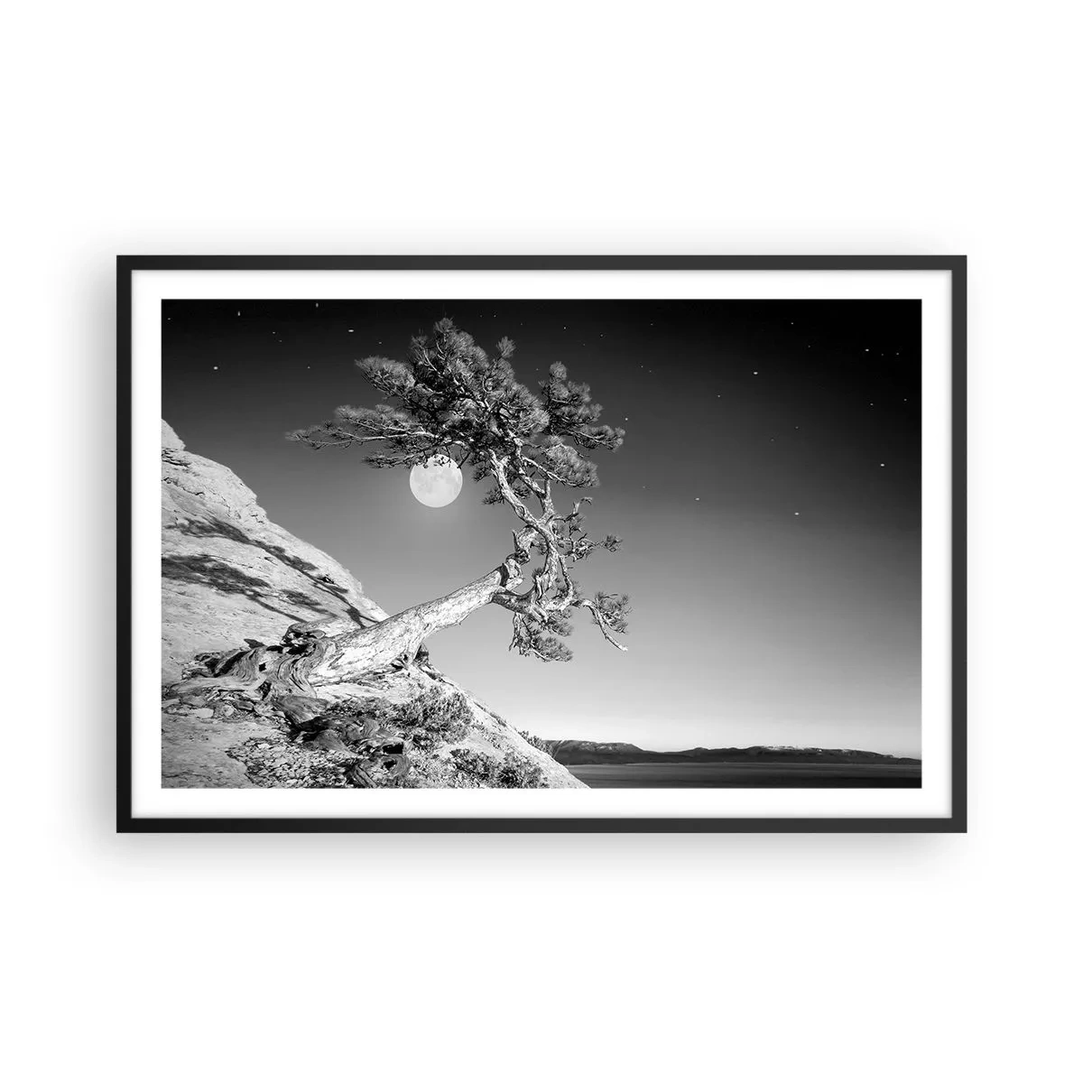 Poster în ramă neagră - Războinicul victorios - 91x61 cm