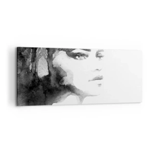 Tablou pe pânză - Creată de secrete și ceață - 100x40 cm