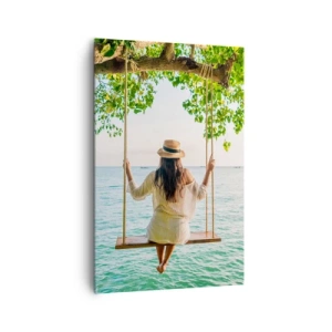 Tablou pe pânză - Viața este frumoasă - 80x120 cm