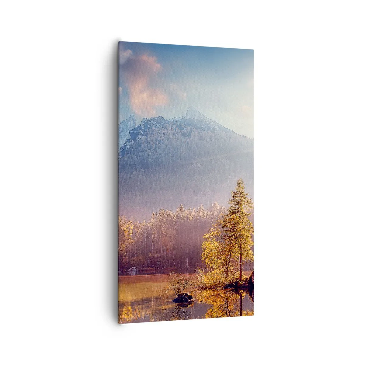 Tablou pe pânză - La munte și la deal - 65x120 cm