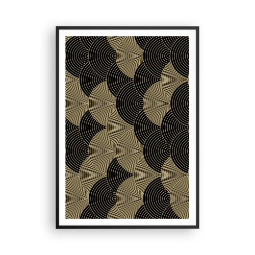 Poster în ramă neagră - Unitate în multiplicitate - 70x100 cm