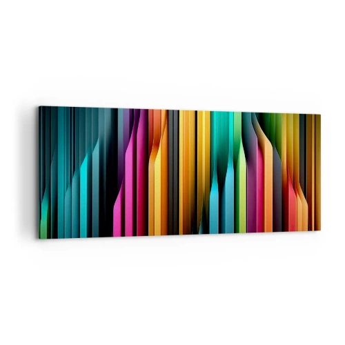 Tablou pe pânză - Orgă de lumină - 100x40 cm