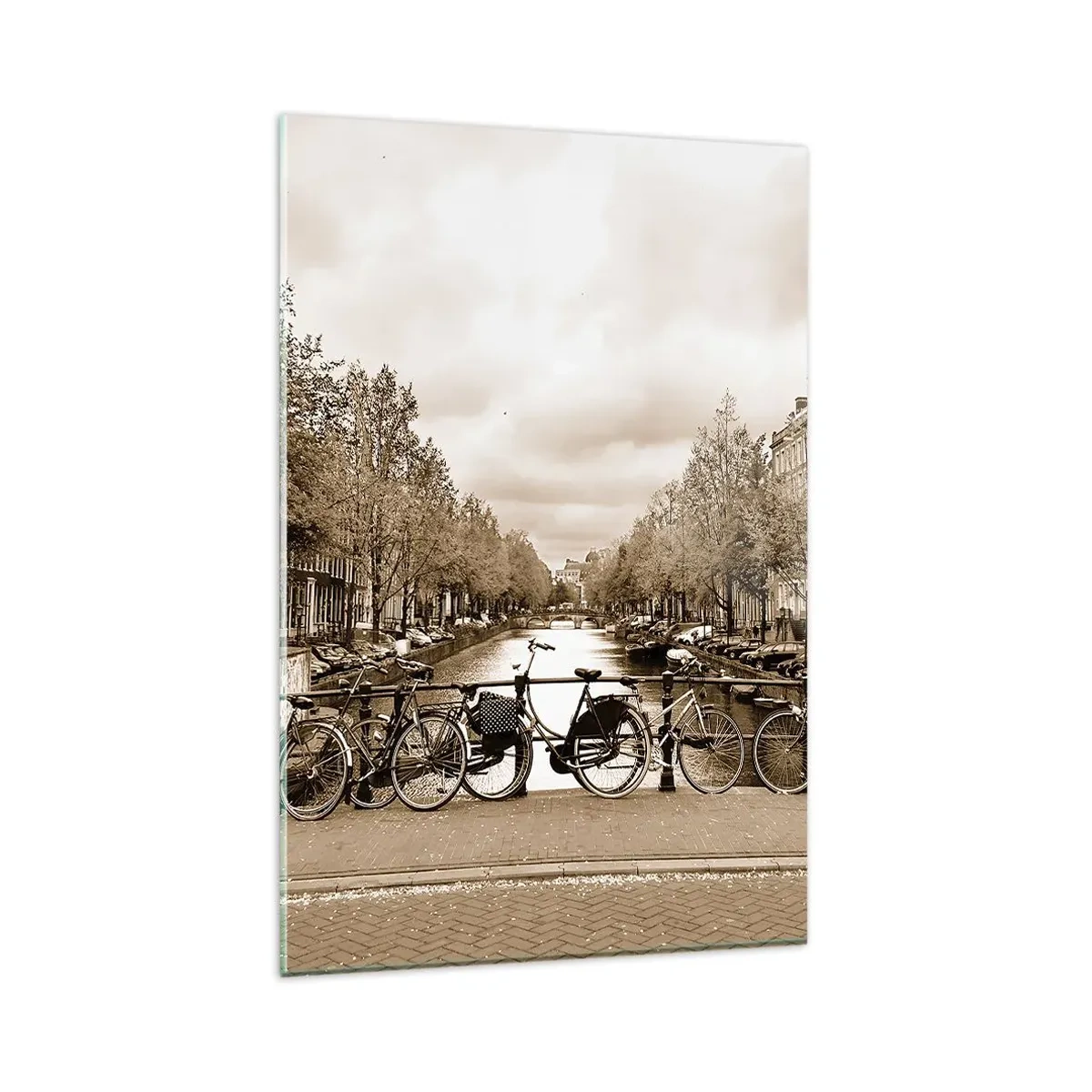 Tablou pe sticlă - Atmosfera olandeză - 80x120 cm