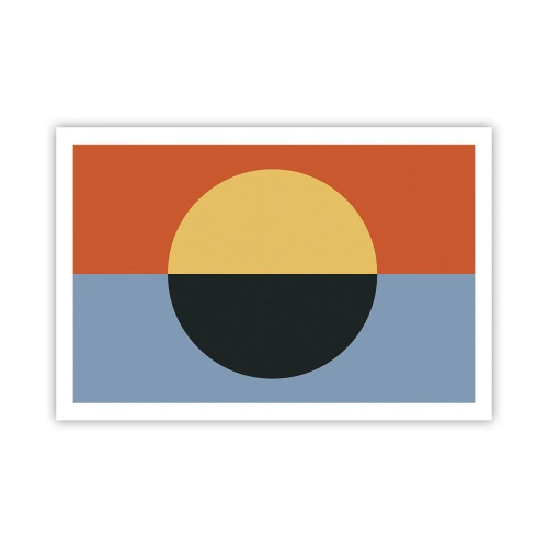 Poster - O compoziție de căldură și răcoare - 91x61 cm