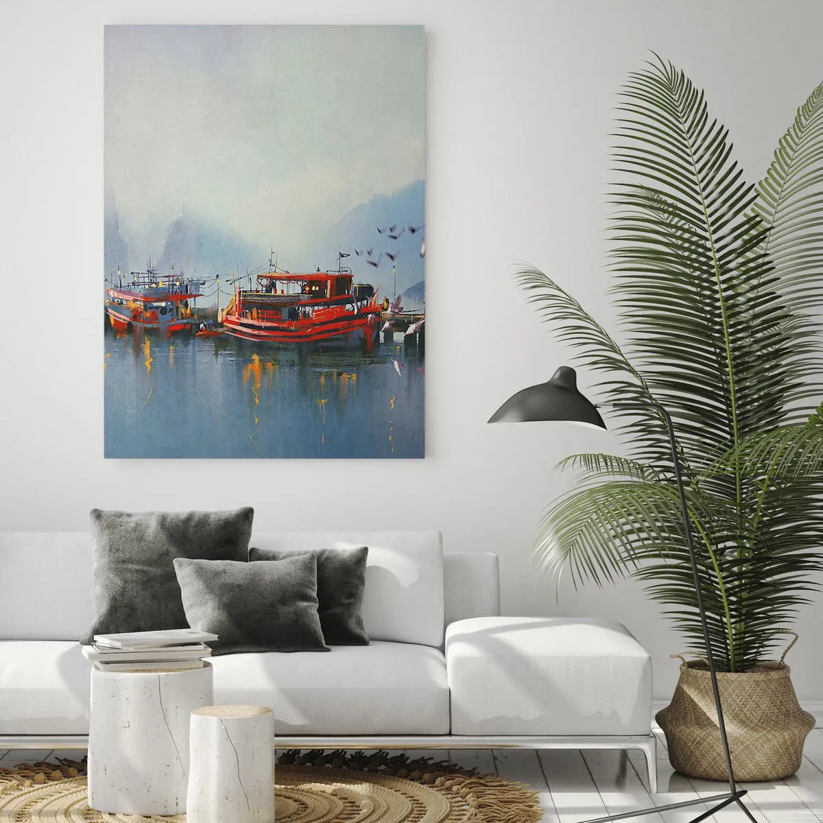 Tablou pe sticlă - La capătul lumii - 50x70 cm
