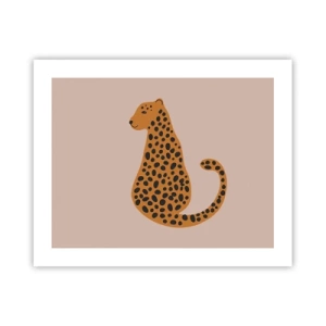 Poster - Modelul leopard este tot timpul la modă - 50x40 cm