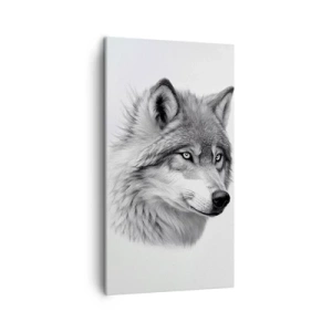 Tablou pe pânză - Alfa - fără îndoială - 45x80 cm