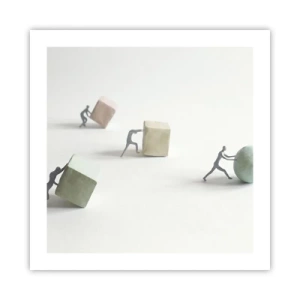 Poster - Viața însăși - 50x50 cm