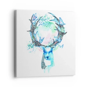 Tablou pe pânză - Forța și delicatețea naturii - 30x30 cm