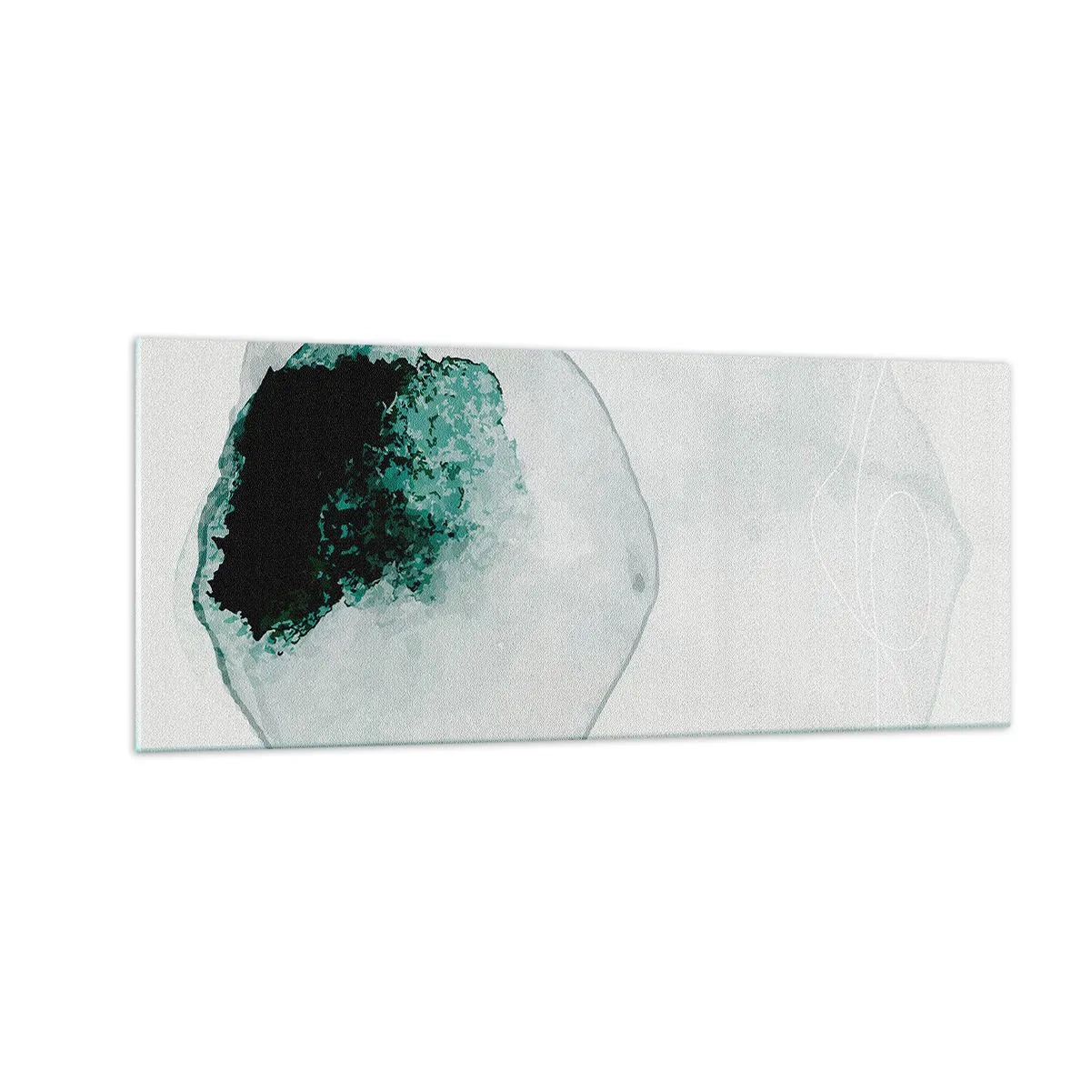 Tablou pe sticlă - Într-o picătură de apă - 100x40 cm