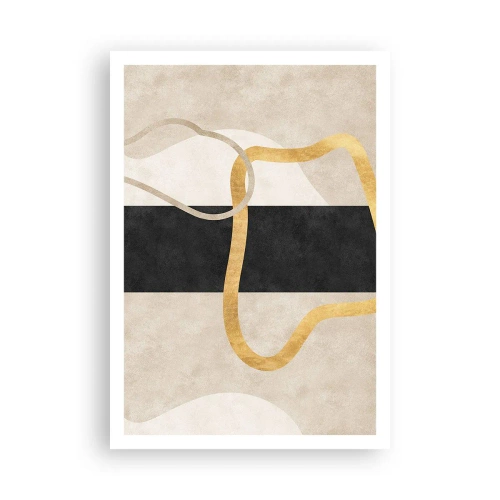 Poster - Forme înbuclite - 70x100 cm