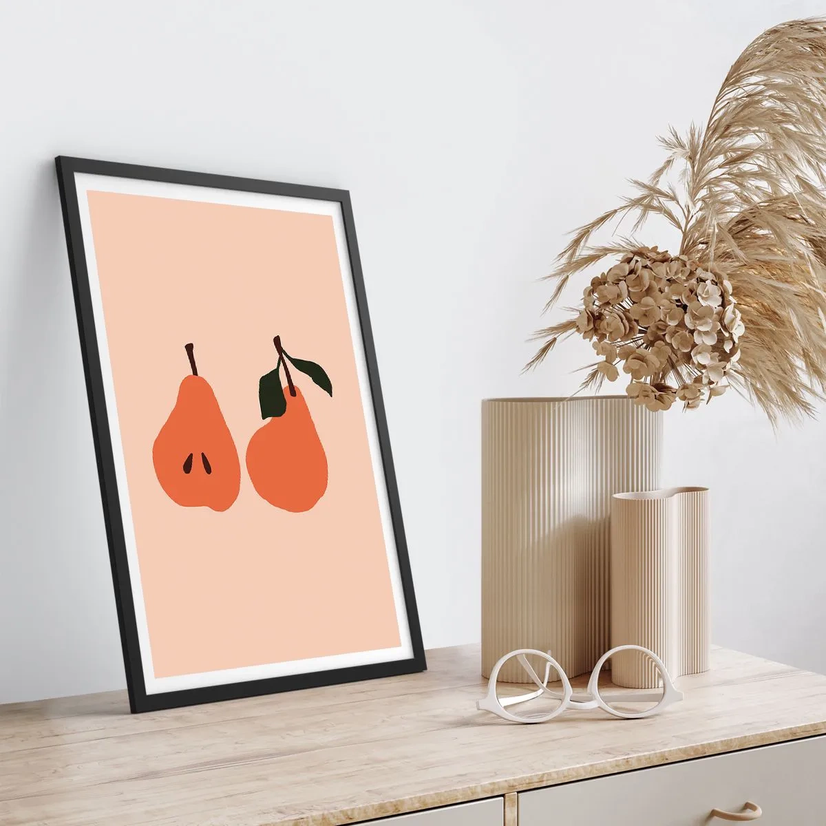Poster în ramă neagră - Dulceața în sine - 50x70 cm
