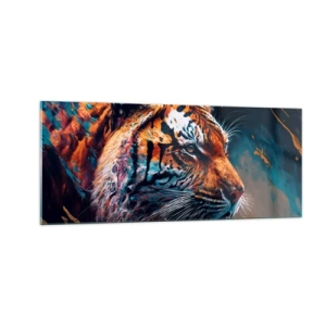 Tablou pe sticlă - Frumusețe sălbatică - 100x40 cm