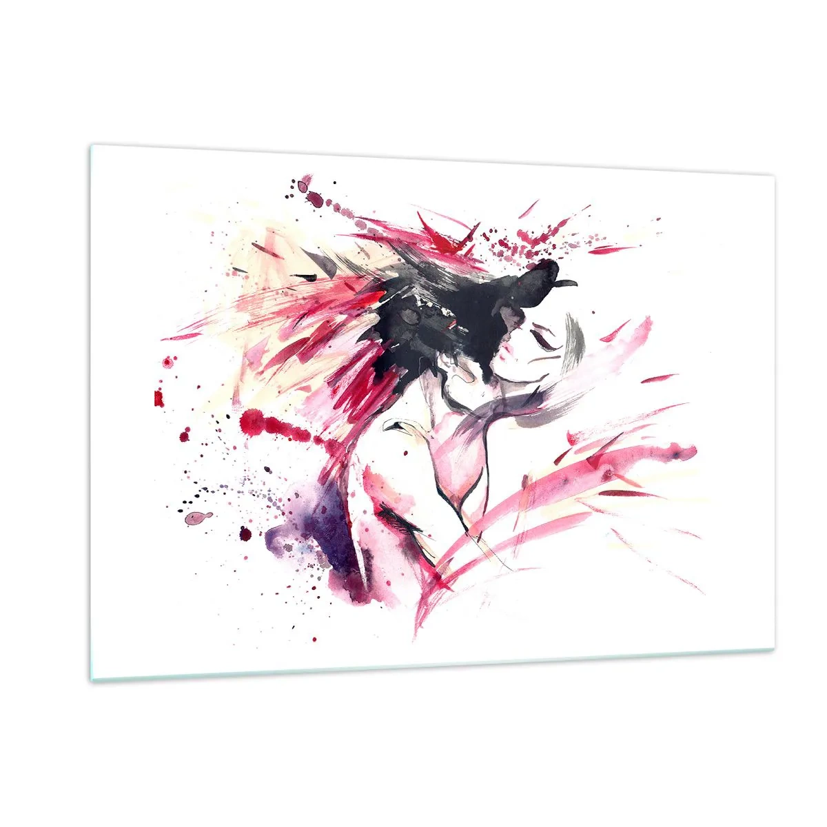Tablou pe sticlă - Împlinirea amoroasă - 120x80 cm