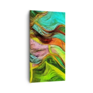 Tablou pe pânză - Mișcarea este viață - 55x100 cm